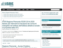 Tablet Screenshot of iisbeitalia.org